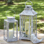 Rustic Cottage Milk House Candle Lantern