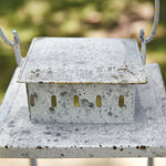 Rustic Cottage Milk House Candle Lantern