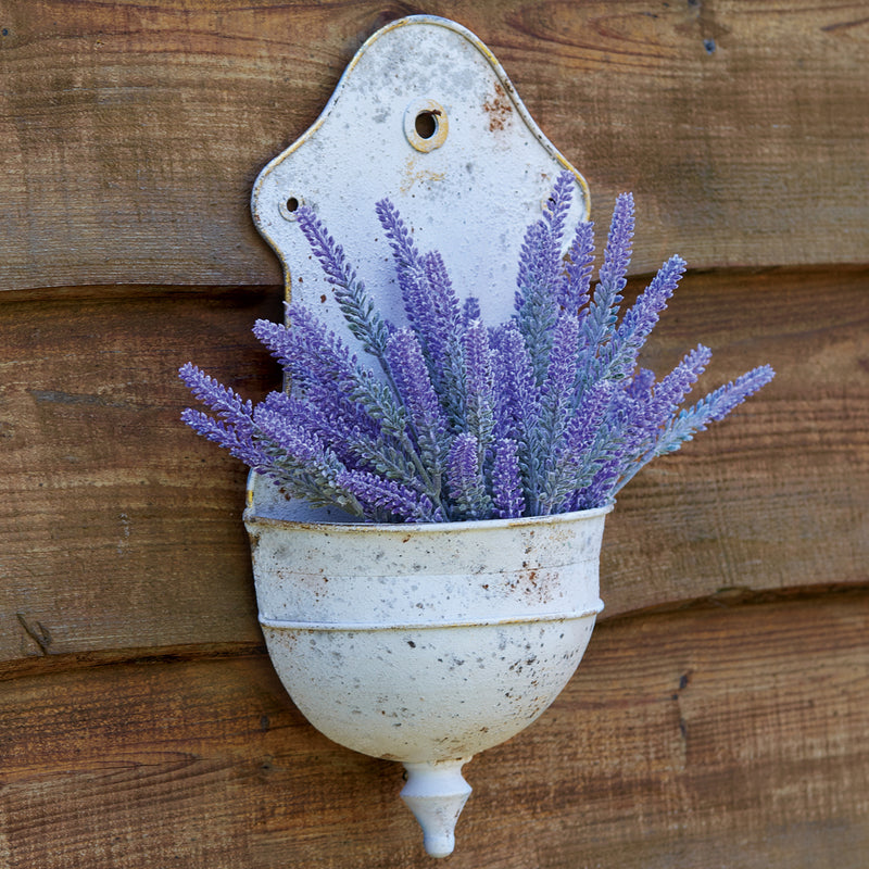 Rustic Cottage Wall Water Fountain Planter