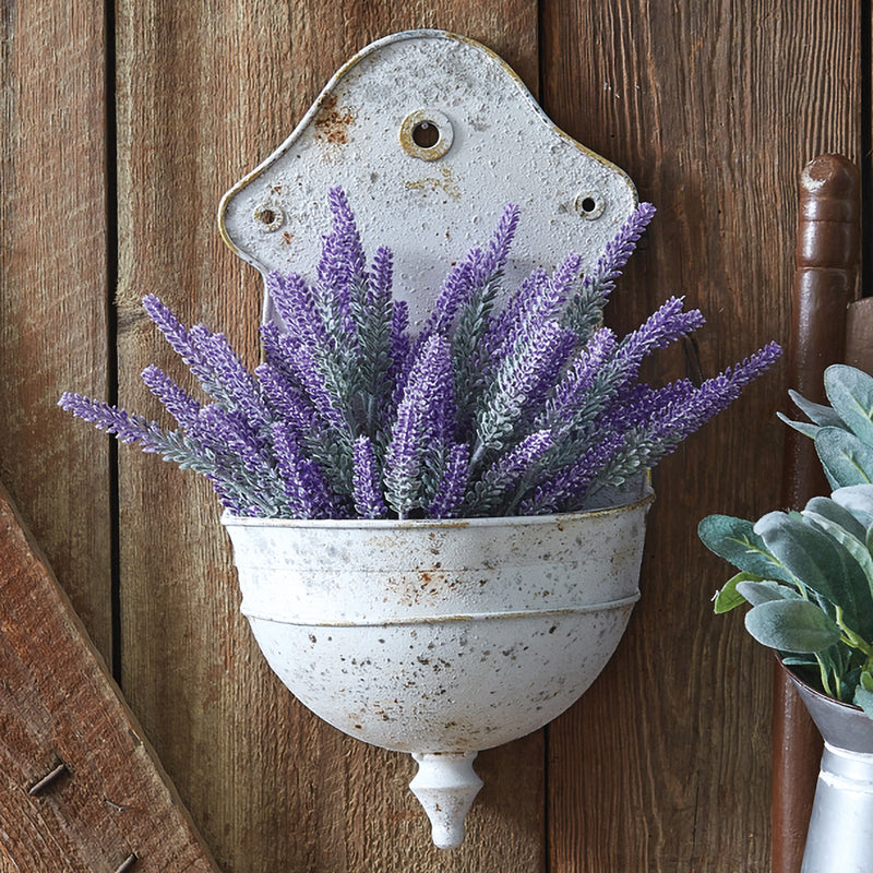 Rustic Cottage Wall Water Fountain Planter