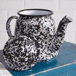 Splattered Enamel Teapot