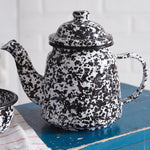 Splattered Enamel Teapot