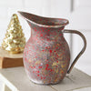 Festive Luster Decorative Pitcher