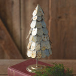 Rustic Radiance Christmas Tree Sculpture