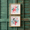 Holiday Chickadee Framed Art