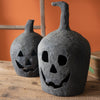 Jack-O-Lantern Paper Mache Sculpture