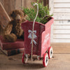 Christmas Pull-A-Long Wagon Sculpture