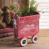 Christmas Pull-A-Long Wagon Sculpture