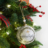 Holy Night Paper Mache Ornament