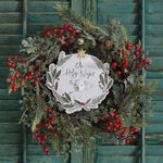 Oh Holy Night Wreath Ornament