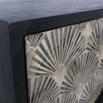 Harlow Tall Inlaid Bone Cabinet