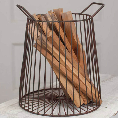 Farmhouse Metal Basket