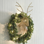 Reindeer Mount Head Wall Art