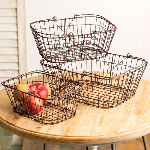 Matilda Wire Basket Set of 3