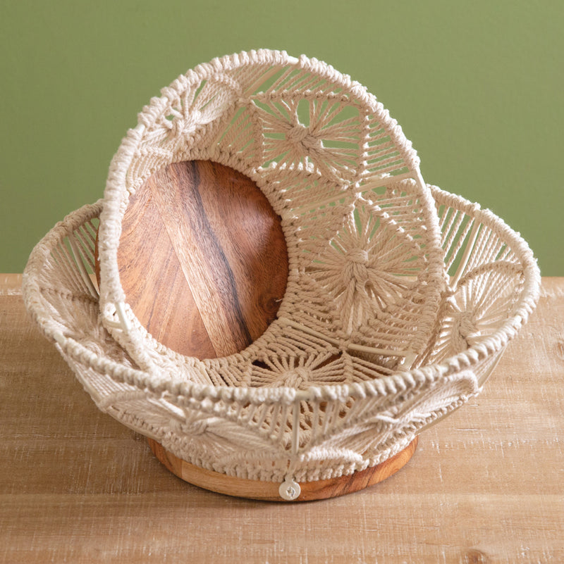 Macrame Bowl Set of 2