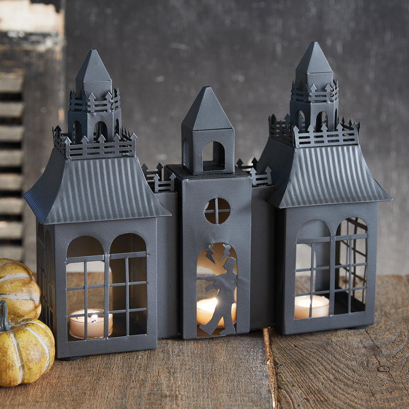 Frankenstein's Castle Halloween Luminary