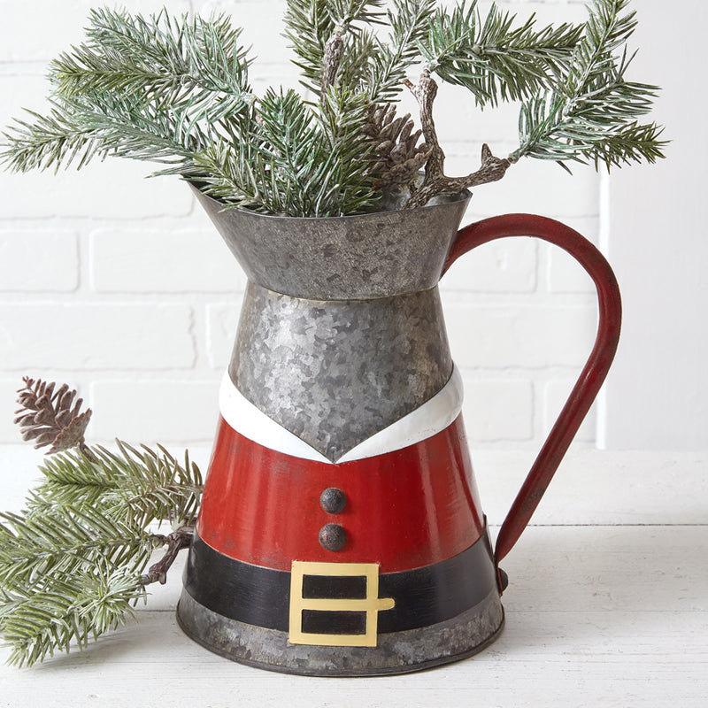 Santa Suit Decorative Pitcher