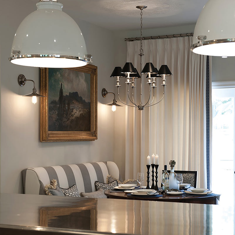 Hudson Valley Lighting Massena White Pendant