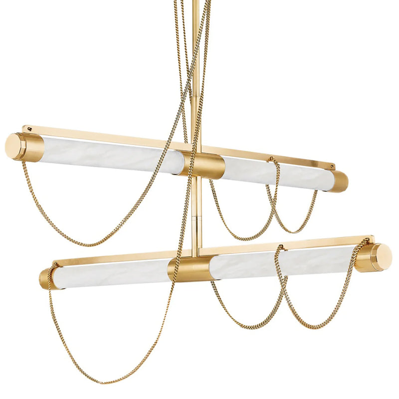 Noz Nozawa x Corbett Lighting Lariat Chandelier