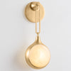 Noz Nozawa x Corbett Lighting Riviere Wall Sconce