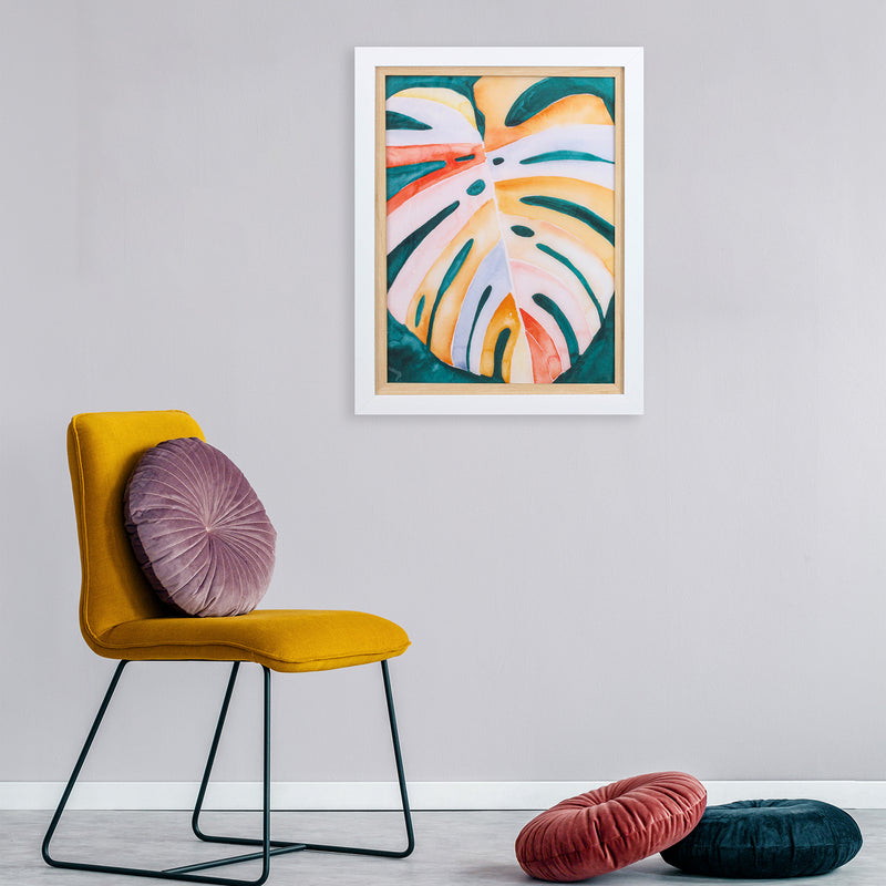 Parker Multicolor Monstera I Framed Art