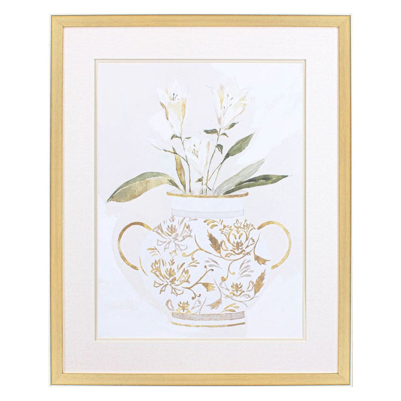 Aria Decorative Botanical II Framed Art