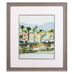 Caroline Beach Town I Framed Art