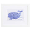 Kucwajtybu Whale Framed Art