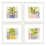 Fontaine Native Bud Framed Art Set of 4