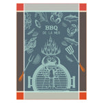 Garnier Thiebaut BBQ De La Mer Bleu Kitchen Towel Set of 4