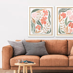 Charron Floral Abstract I Framed Art