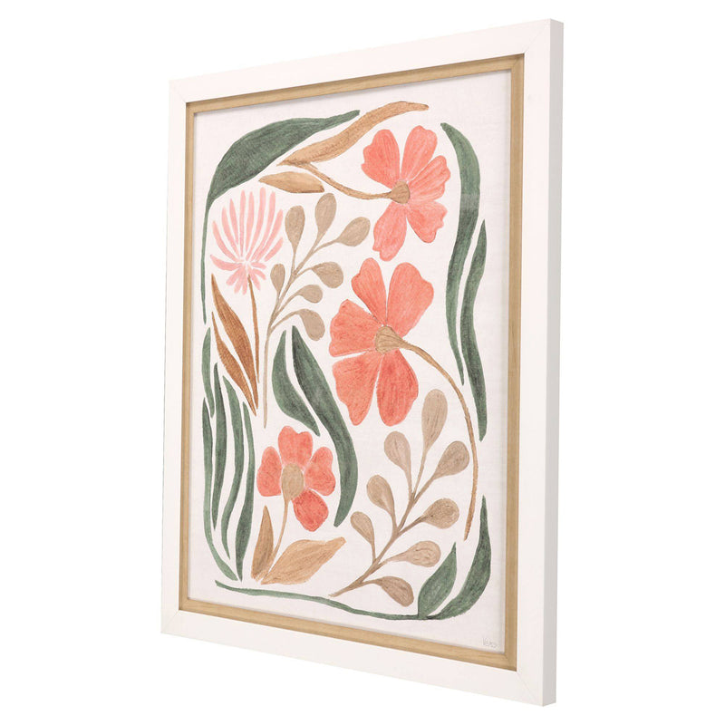 Charron Floral Abstract I Framed Art