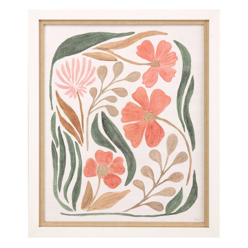 Charron Floral Abstract I Framed Art