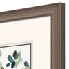 Jensen Blue Leaves Branch Framed Art Set of 2