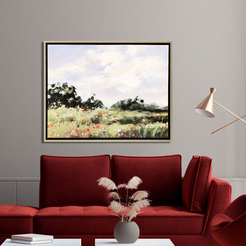 Wild Flower Meadow Canvas Art