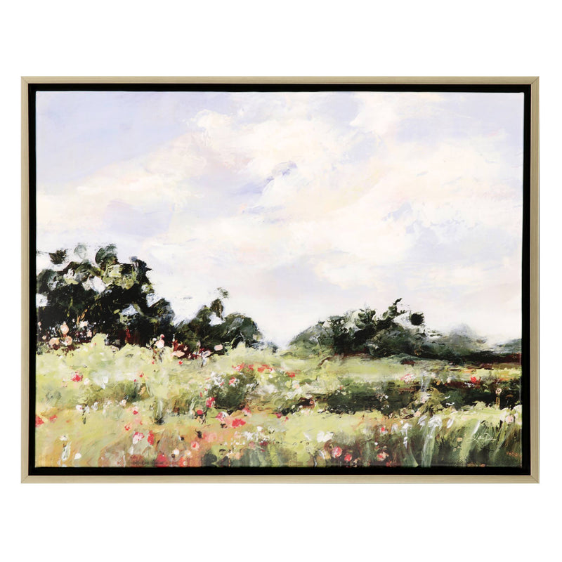 Wild Flower Meadow Canvas Art