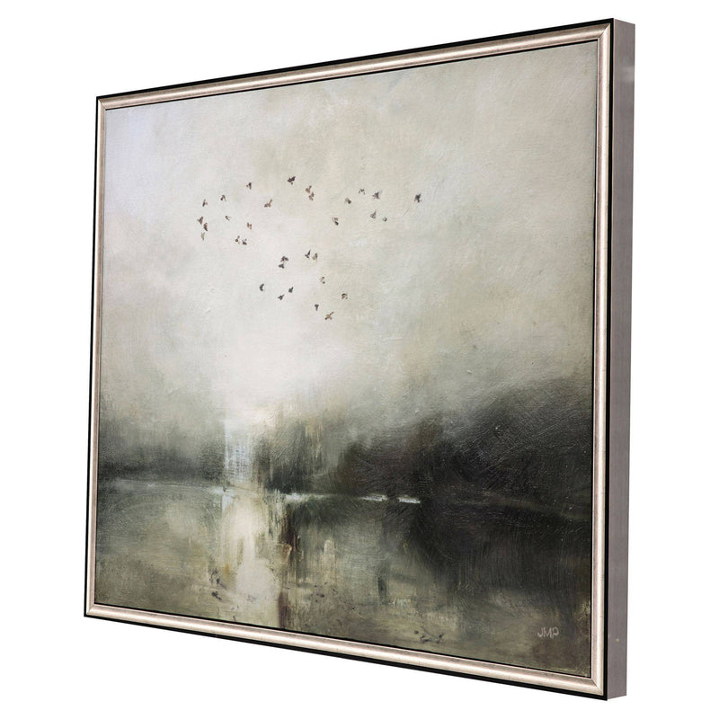 Purinton Evening Flight Framed Art