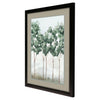 Ian Green and Gold Trees I Framed Art