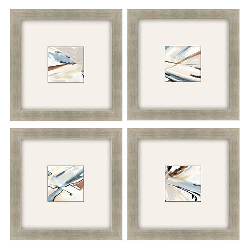 Jill Dancing Wind Framed Art Set of 4