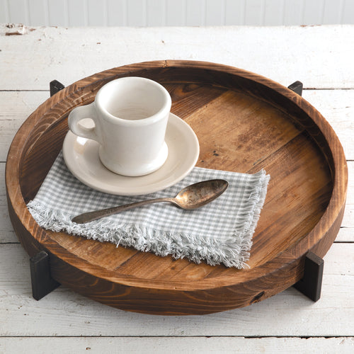 Modern Rustic Wood Tray