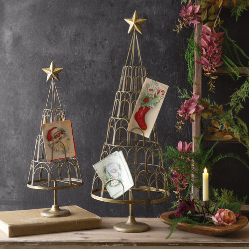 Gold Tree Card Photo Holder