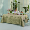 Garnier Thiebaut Jardin Spirituel Olive Jacquard Tablecloth