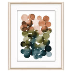 Nohren Earthy Circles Framed Art