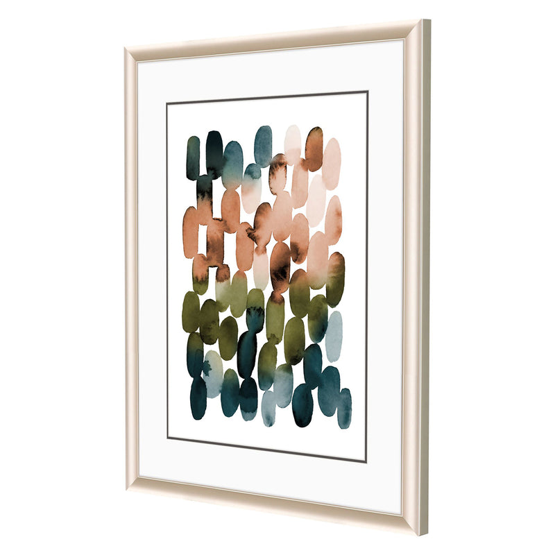 Nohren Earthy Brushstrokes Framed Art