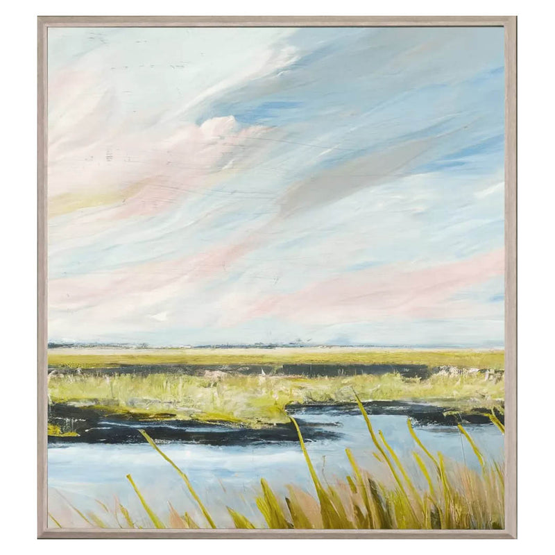 Kelly Marshlands II Framed Art