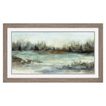 Blue River View I Framed Art