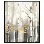 Orlov Birch Silhouette IV Canvas Art