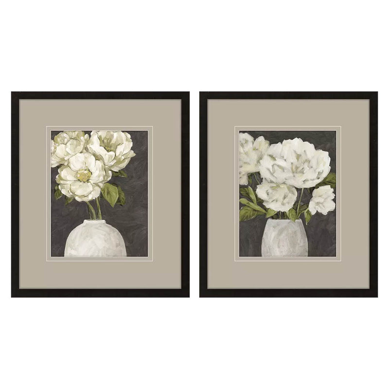 Hegre Flowers in Bloom Framed Art Set of 2