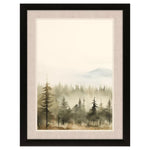 Orlov Mountain Glimpse I Framed Art