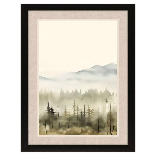 Orlov Mountain Glimpse II Framed Art